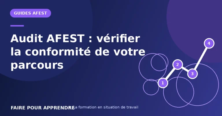 Audit AFEST : vérifier la conformité de votre parcours
